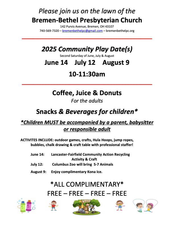 summer play dates ad